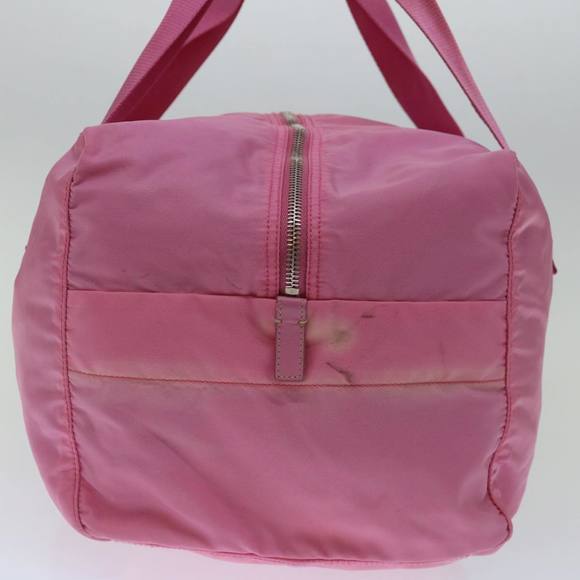 PRADA Boston Bag Nylon Pink Auth ac2870 - Picture 5 of 16